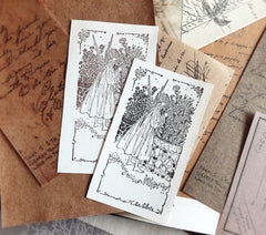 Garden Fairy Ex Libris — Wooden Stamp