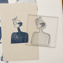 Girls of Papivelle — 6 Acrylic-Mounted Stamps
