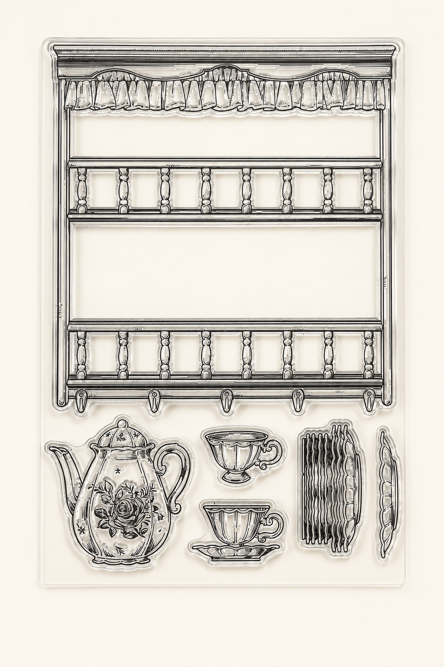 The Vintage Tea Room — Clear Stamp Sets