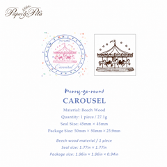 The Enchanted Soirée — 8 Wooden Stamps
